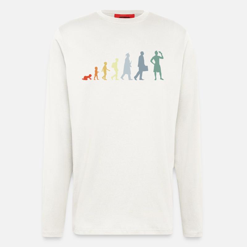 Evolution Cream Lovers - Longsleeve - made by SPREAD  - OFF WHITE