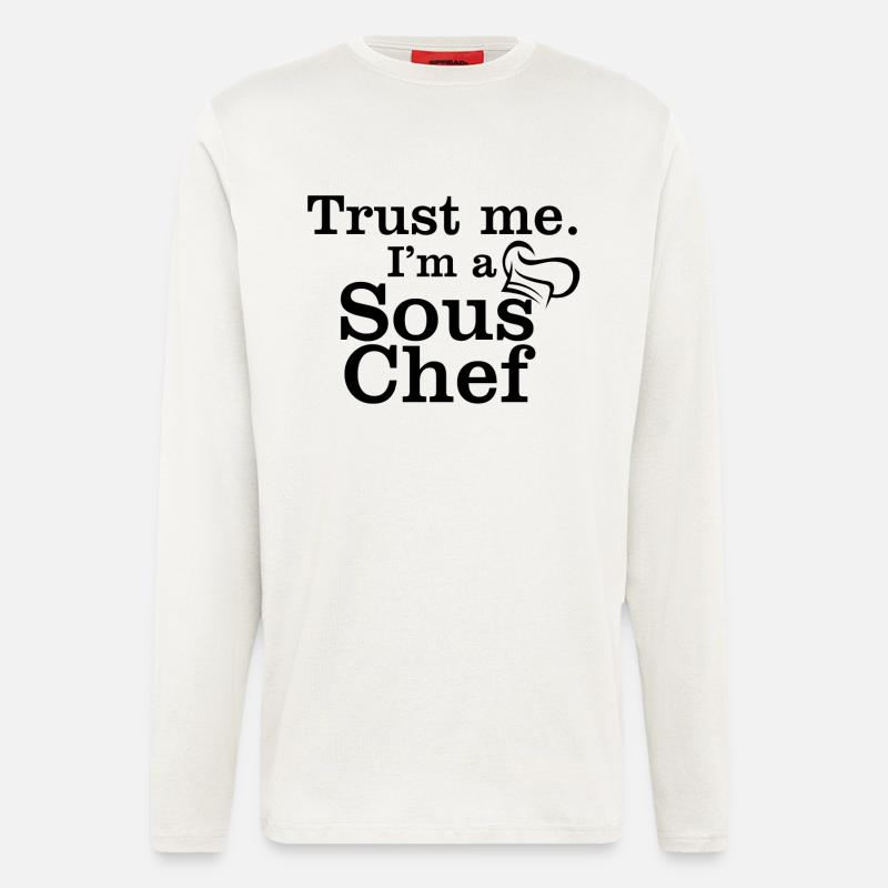 Sous chef - Longsleeve - made by SPREAD  - OFF WHITE