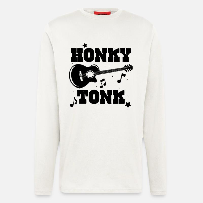 Honky Tonk - Langarmshirt - made by SPREAD  - OFF WHITE