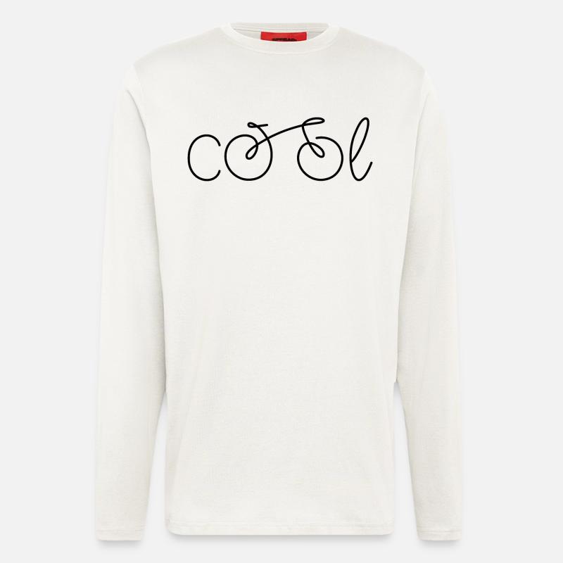 Fahrrad - Langarmshirt - made by SPREAD - OFF WHITE