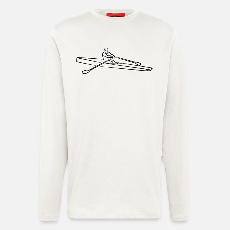 Ruderer - Langarmshirt - made by SPREAD  - OFF WHITE