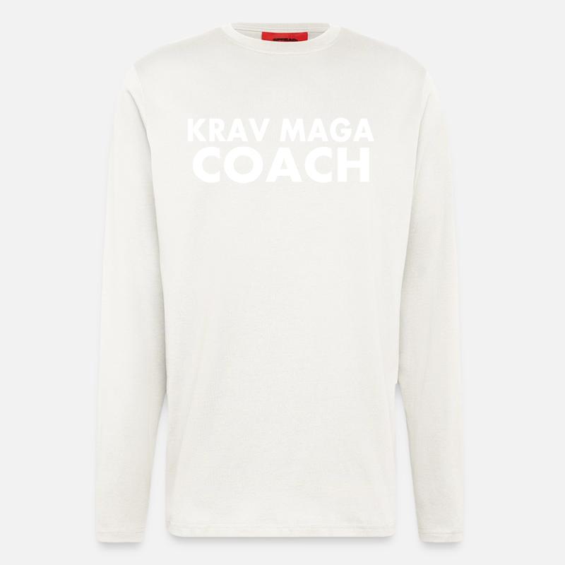 Krav maga - Longsleeve - made by SPREAD  - OFF WHITE