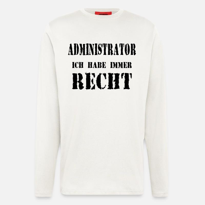 Administrator - Longsleeve - made by SPREAD  - OFF WHITE