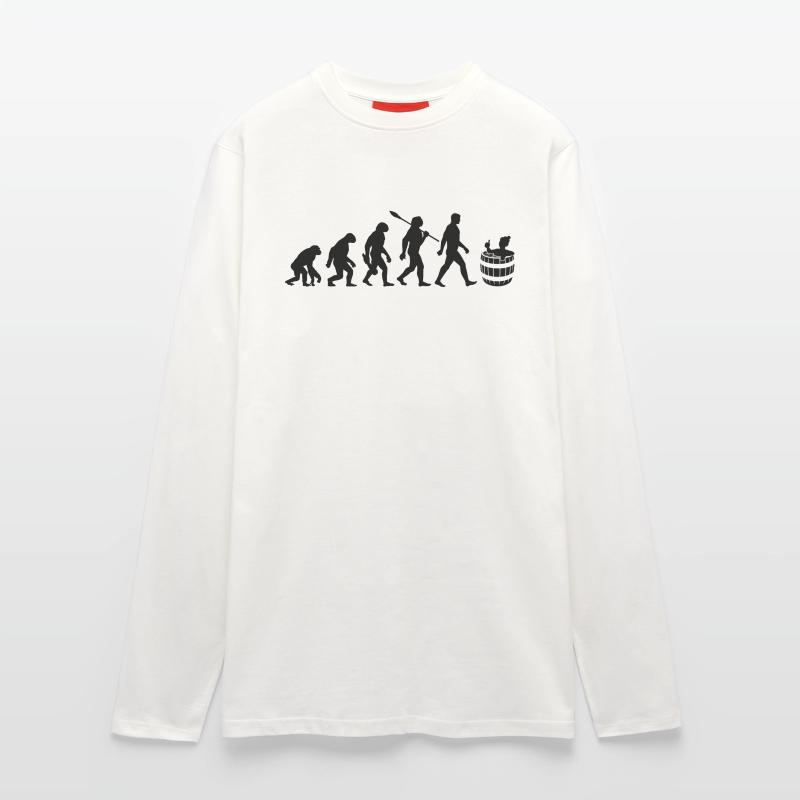 Evolution - Eisbader - Winterbaden - Eisbaden Longsleeve - made by SPREAD 