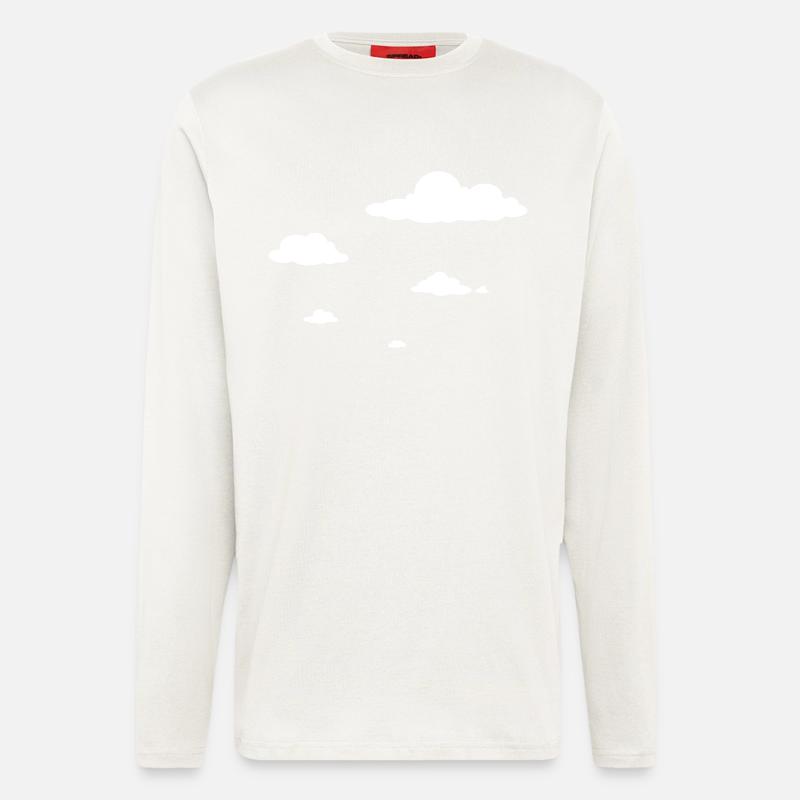 Wolken - Langarmshirt - made by SPREAD  - OFF WHITE