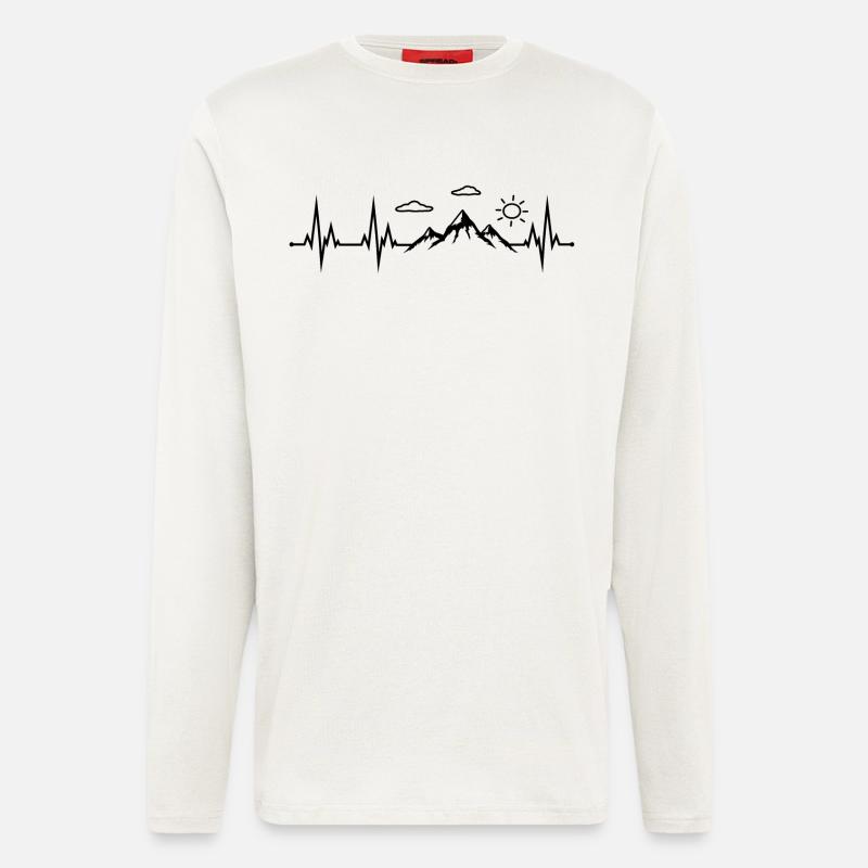 Wandern  - Langarmshirt - made by SPREAD  - OFF WHITE
