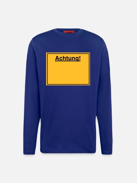 Schild - Langarmshirt - made by SPREAD -