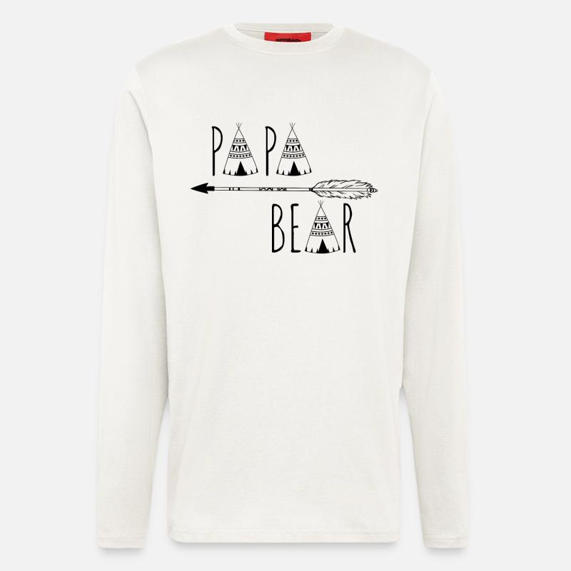 Daddy Bear - Longsleeve - made by SPREAD  - OFF WHITE