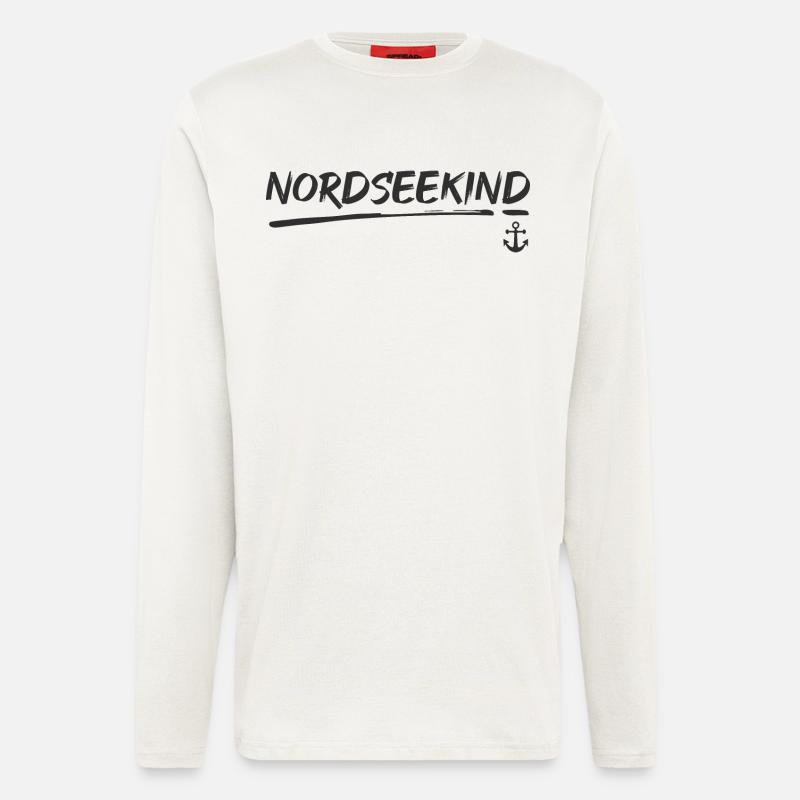 Nordseekind - Langarmshirt - made by SPREAD  - OFF WHITE