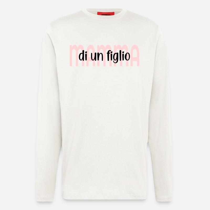 Mutter eines Kindes - Langarmshirt - made by SPREAD - OFF WHITE