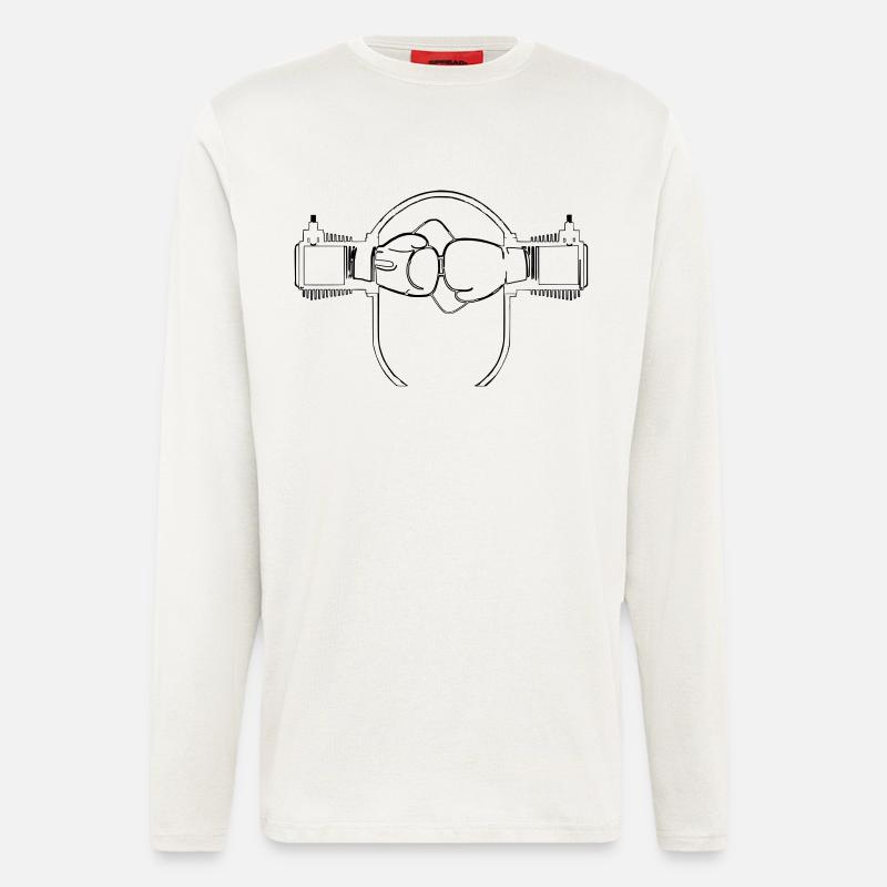 Boxer engine - Longsleeve - made by SPREAD  - OFF WHITE