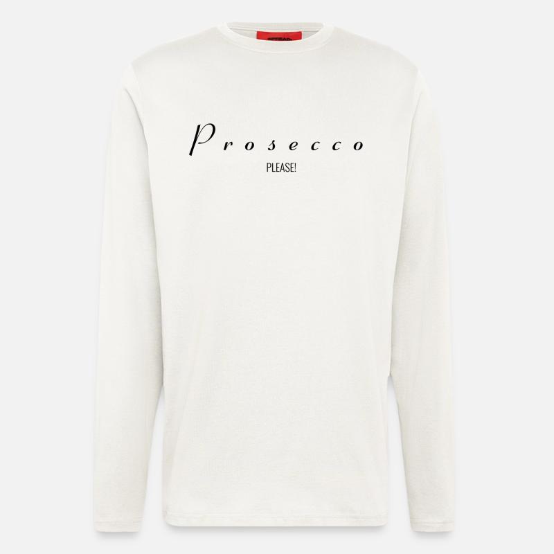 Prosecco Please! - Longsleeve - made by SPREAD  - OFF WHITE