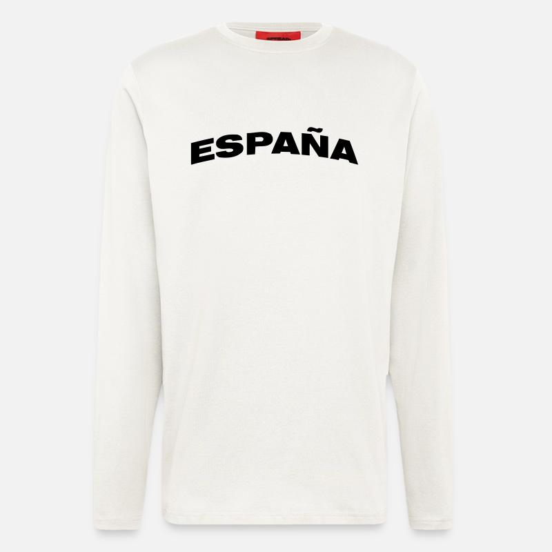 Spanien - Langarmshirt - made by SPREAD  - OFF WHITE