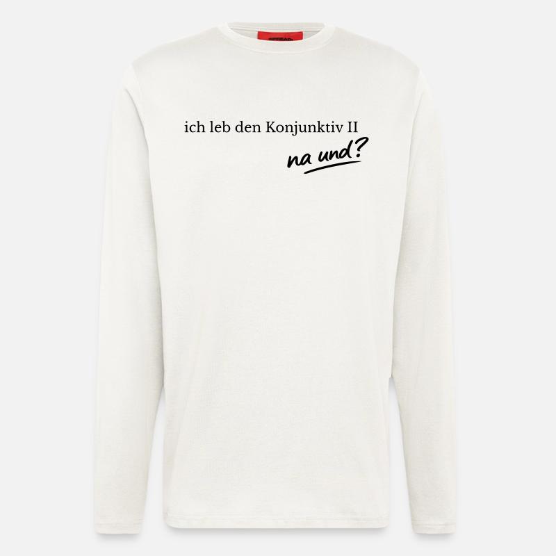 Subjunctive2 - Longsleeve - made by SPREAD  - OFF WHITE