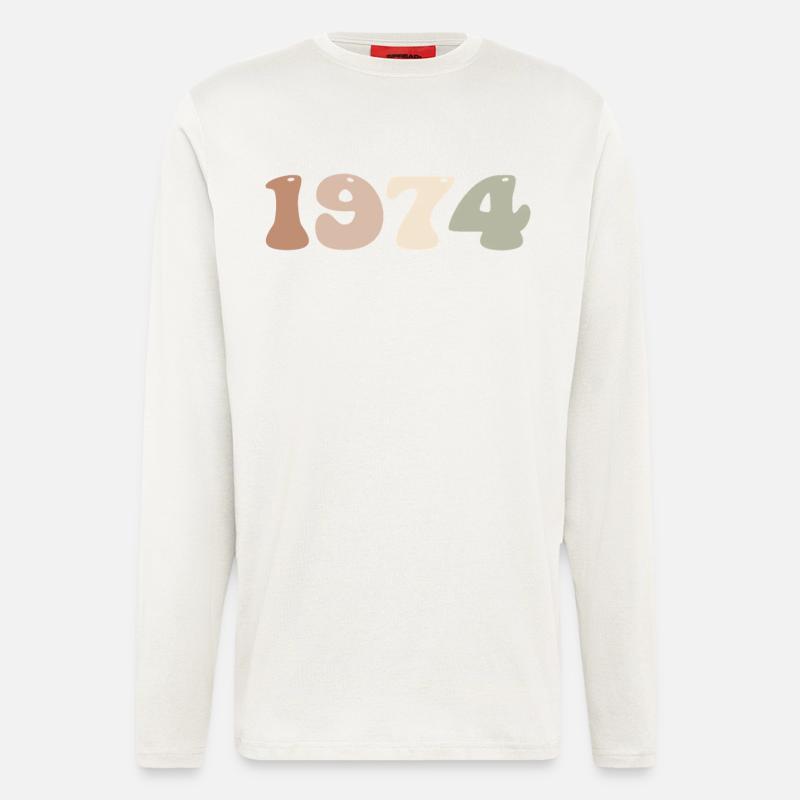 1974 - Langarmshirt - made by SPREAD  - OFF WHITE