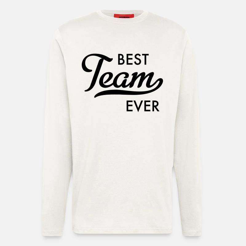 Bestes Team - Langarmshirt - made by SPREAD  - OFF WHITE