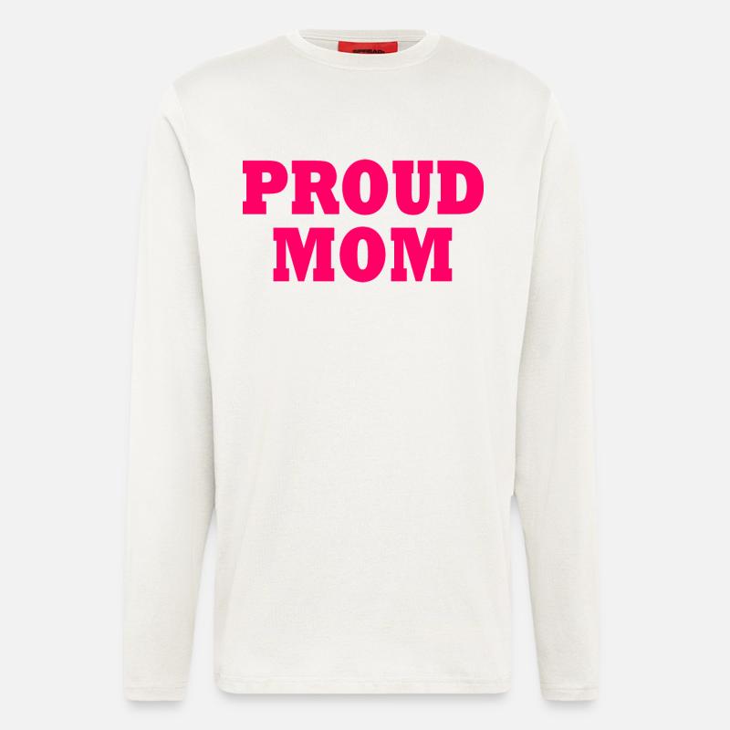 Proud mom - Langarmshirt - made by SPREAD  - OFF WHITE