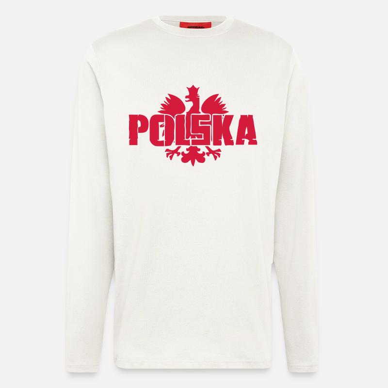 polska - Langarmshirt - made by SPREAD - OFF WHITE
