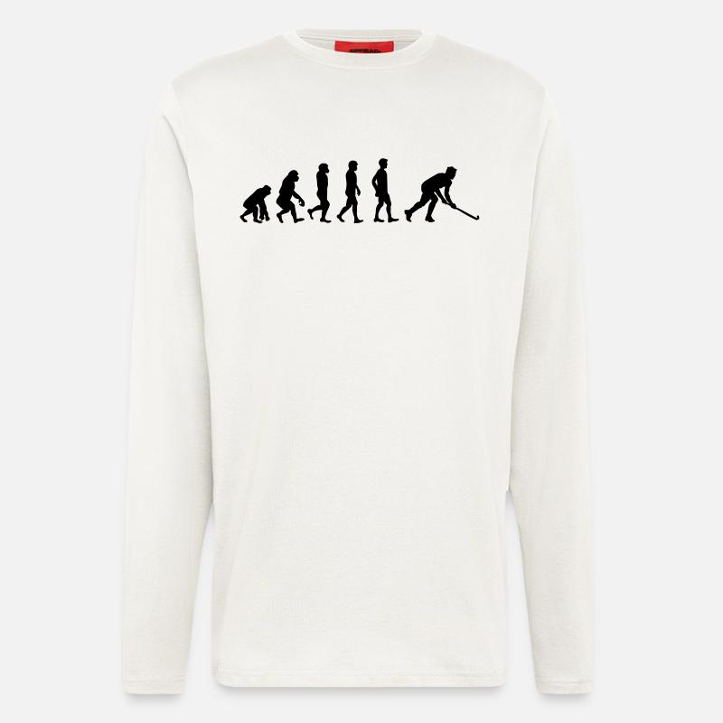 Floorball evolution - Longsleeve - made by SPREAD  - OFF WHITE