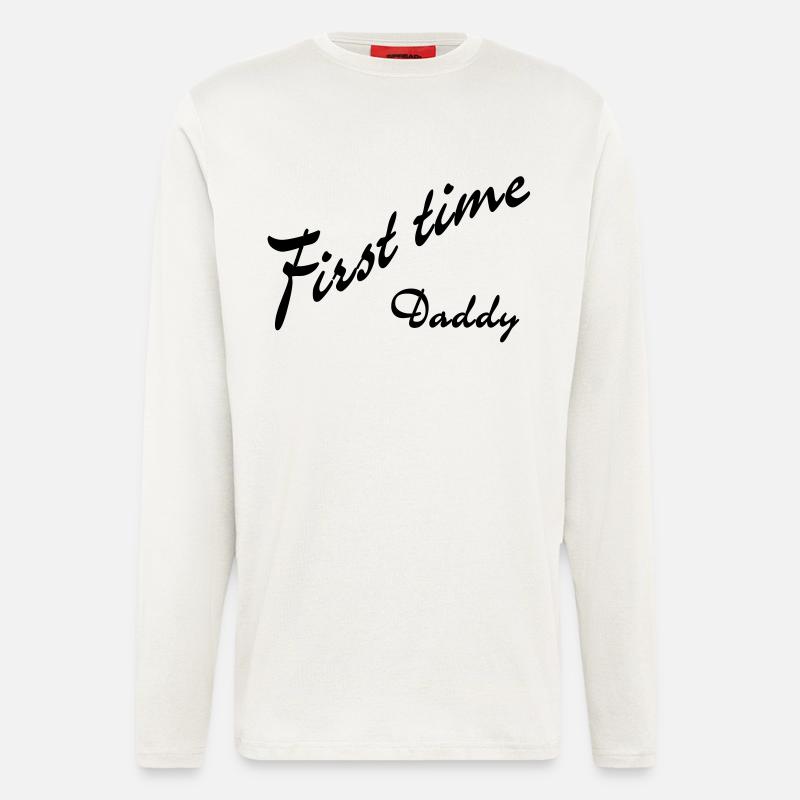 first time Daddy - Longsleeve - made by SPREAD  - OFF WHITE