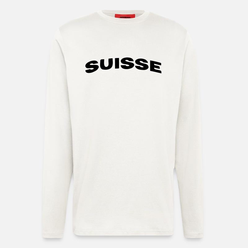 Switzerland - Longsleeve - made by SPREAD  - OFF WHITE