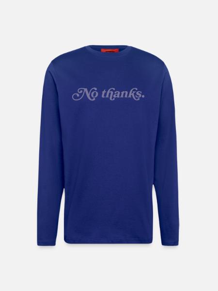 No thank you. - Longsleeve - made by SPREAD - OFF WHITE