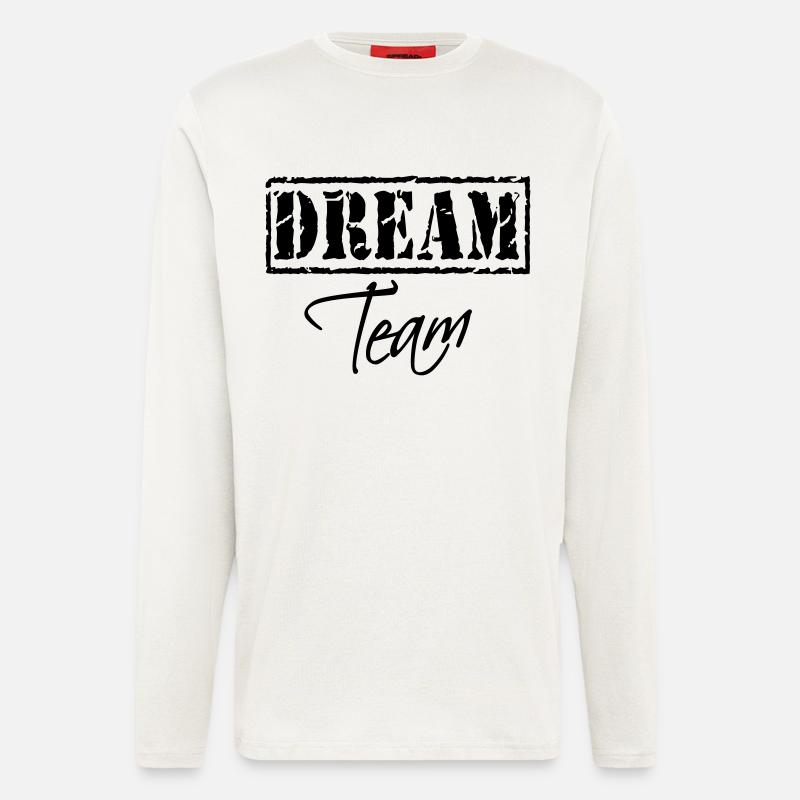 Dream Team - Longsleeve - made by SPREAD  - OFF WHITE