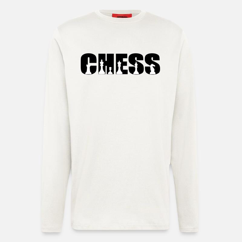 Chess - Langarmshirt - made by SPREAD  - OFF WHITE