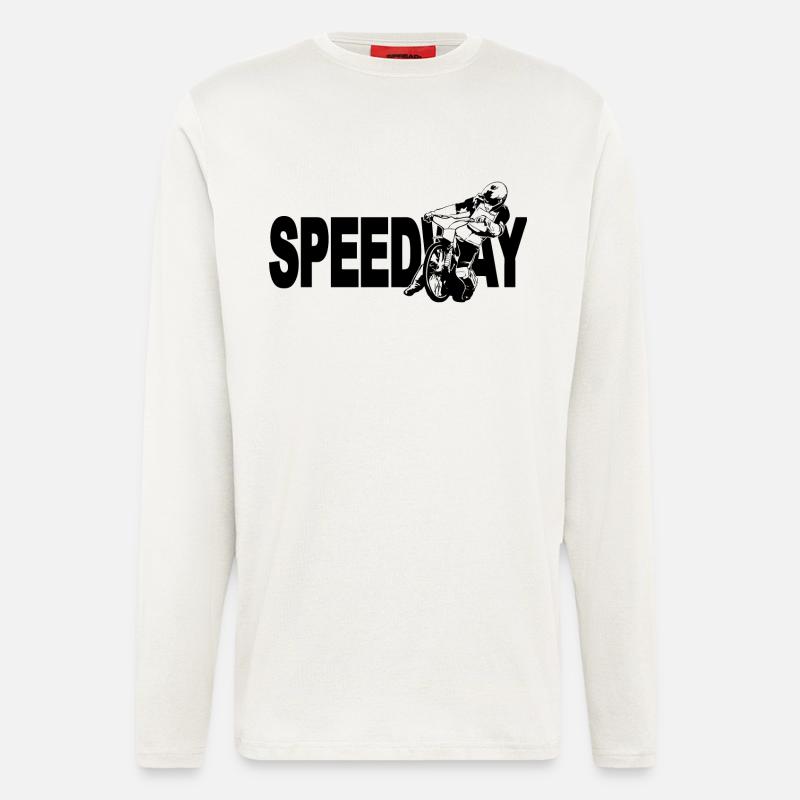 Speedway Racing - Longsleeve - made by SPREAD  - OFF WHITE