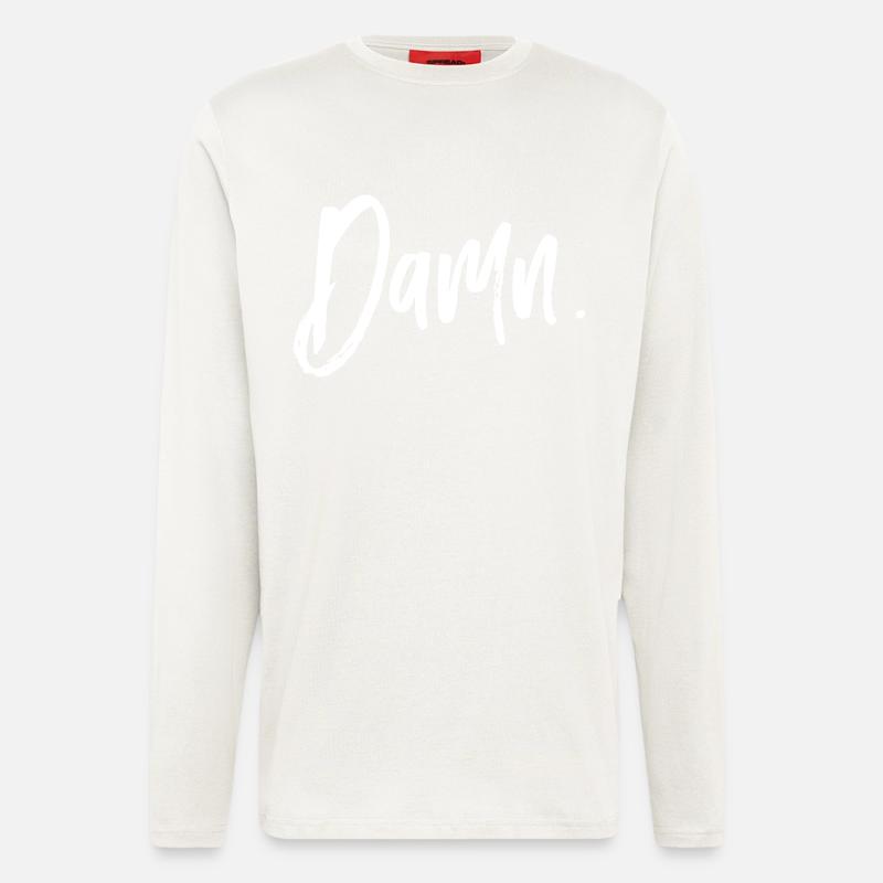 Damn. - Longsleeve - made by SPREAD  - OFF WHITE