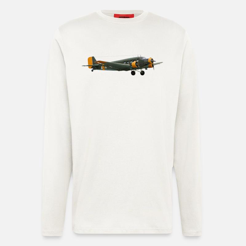 Ju 52 - Langarmshirt - made by SPREAD  - OFF WHITE