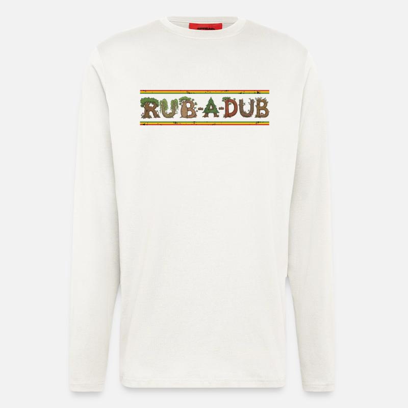 Reggae Forest - Longsleeve - made by SPREAD  - OFF WHITE