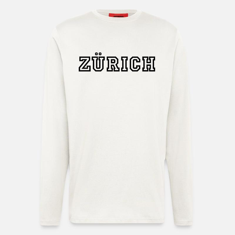 Zürich - Langarmshirt - made by SPREAD  - OFF WHITE