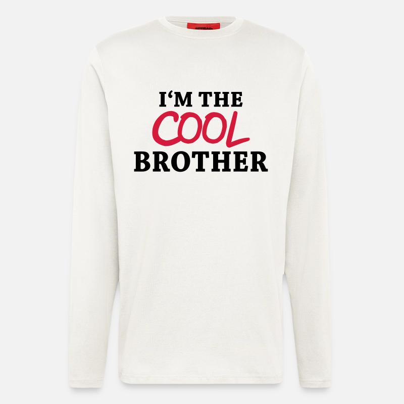 I'm the cool brother - Longsleeve - made by SPREAD - OFF WHITE