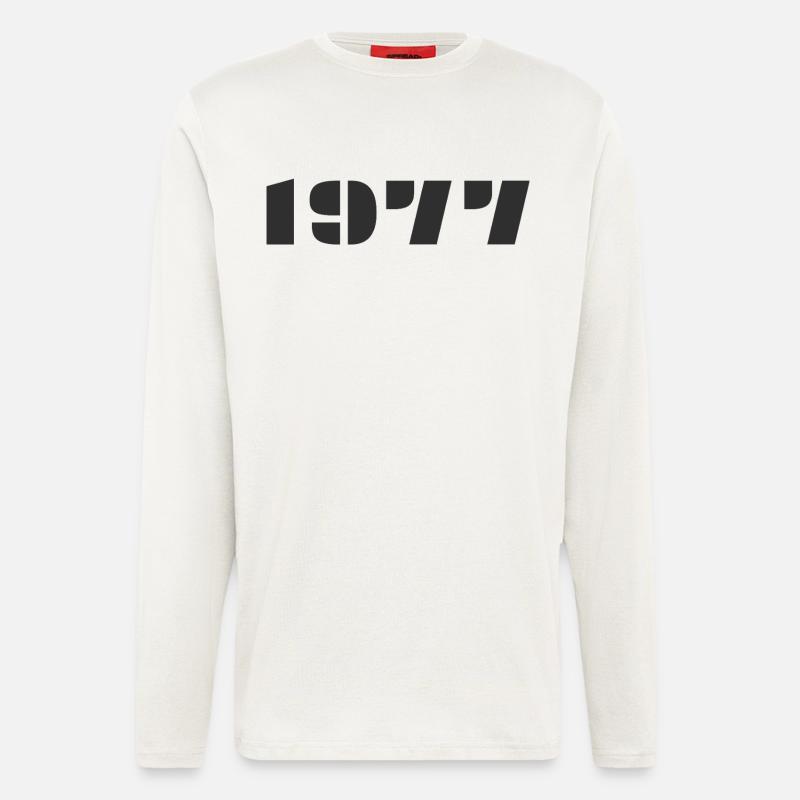 1977 - Langarmshirt - made by SPREAD  - OFF WHITE