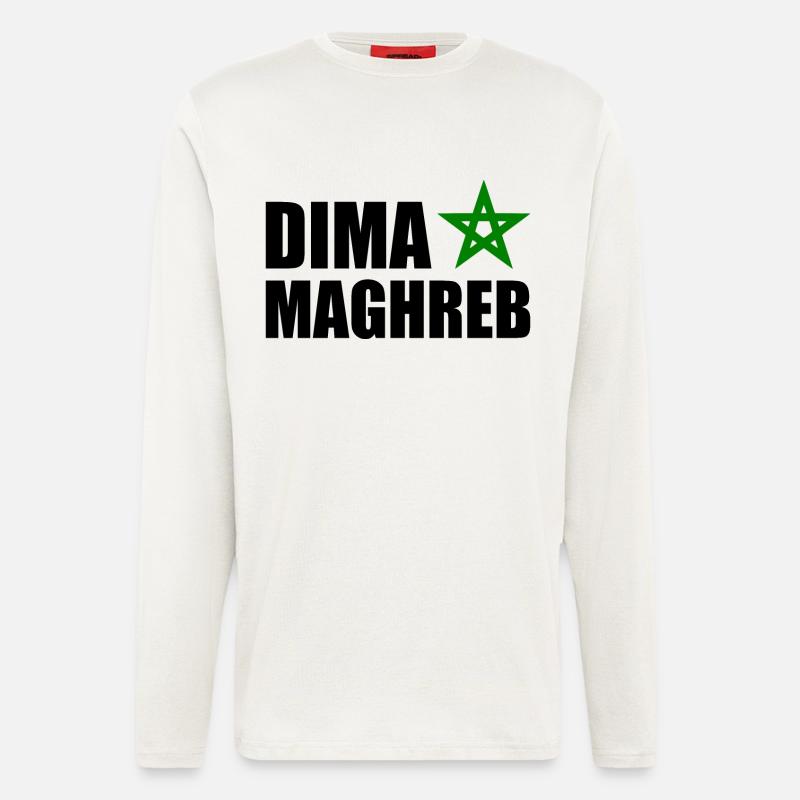Dima maghreb - Marokko - Langarmshirt - made by SPREAD  - OFF WHITE