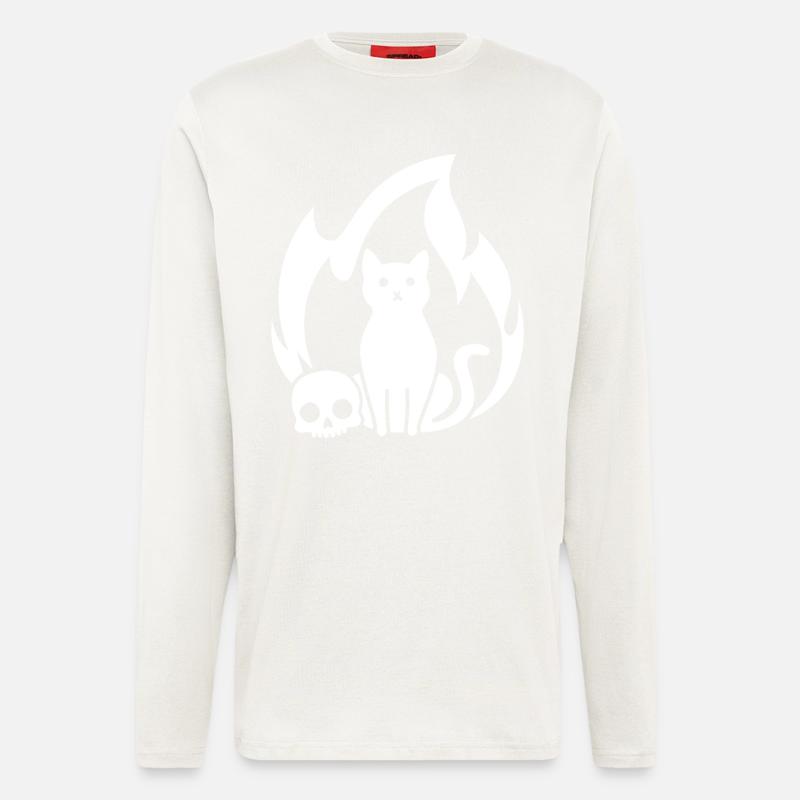 Schnurr-Gatory - Langarmshirt - made by SPREAD  - OFF WHITE