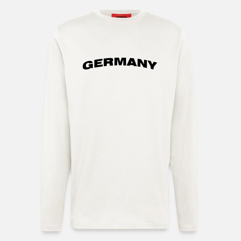 Deutschland - Langarmshirt - made by SPREAD  - OFF WHITE
