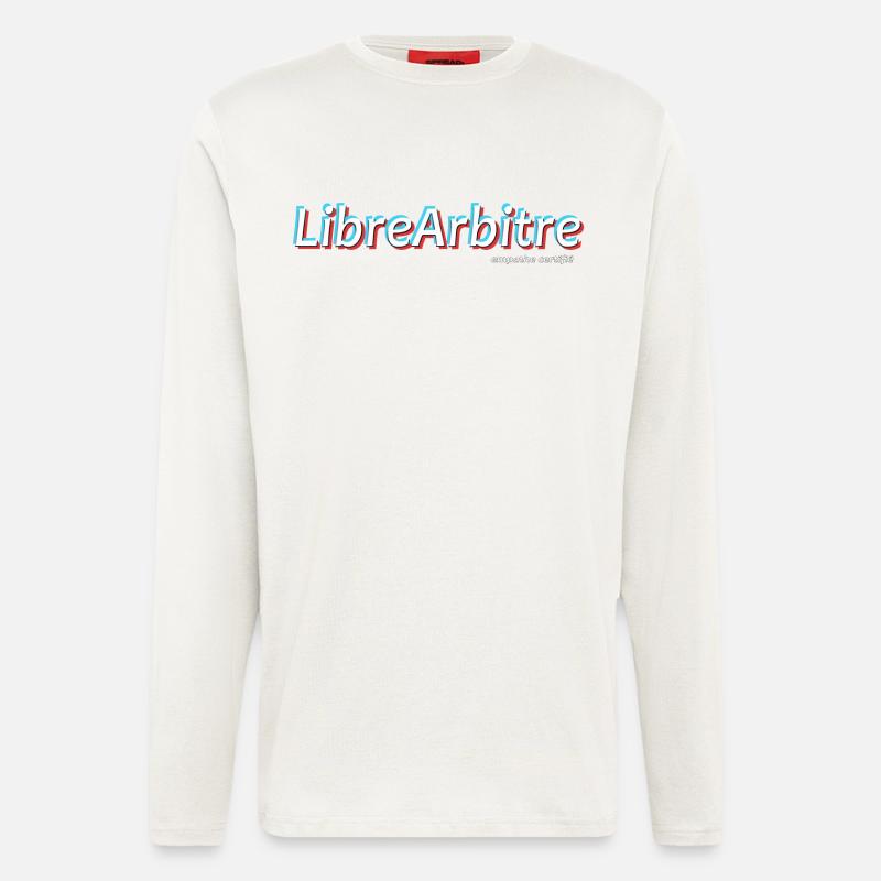 Freier Wille - Langarmshirt - made by SPREAD  - OFF WHITE