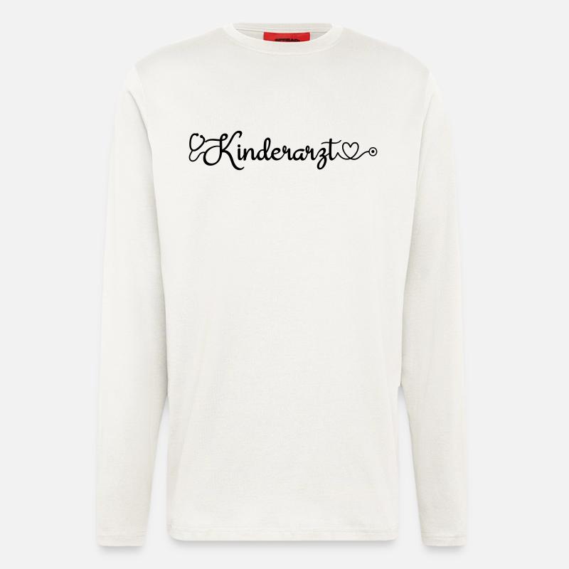 Kinderarzt - Langarmshirt - made by SPREAD  - OFF WHITE