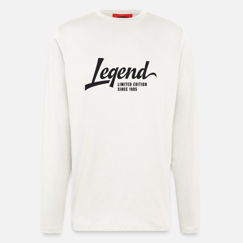 Legend Limited Edition Since 1985 - Langarmshirt - made by SPREAD  - OFF WHITE