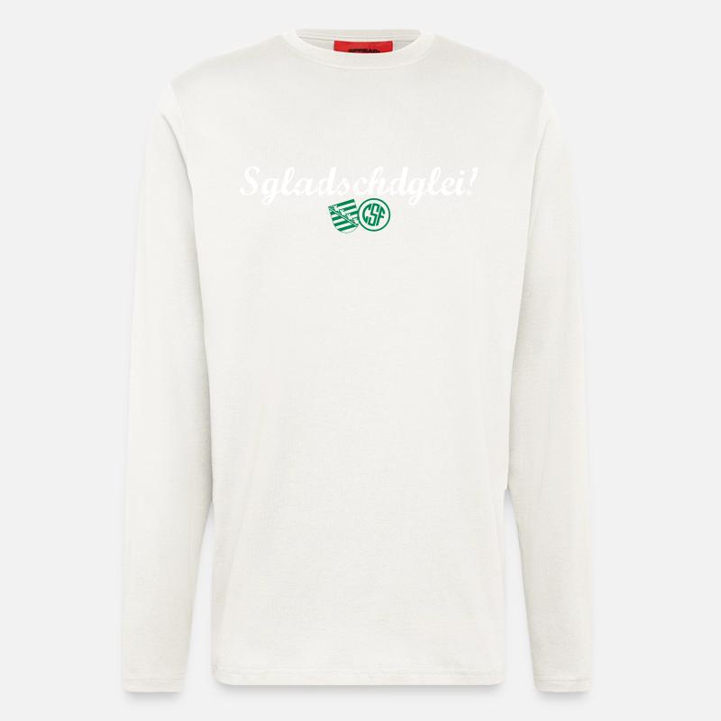 Sgladschdglei - Langarmshirt - made by SPREAD  - OFF WHITE