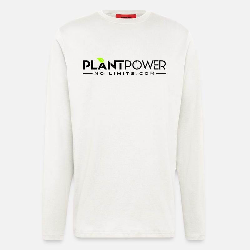 Plant Power - No Limits - Langarmshirt - made by SPREAD  - OFF WHITE