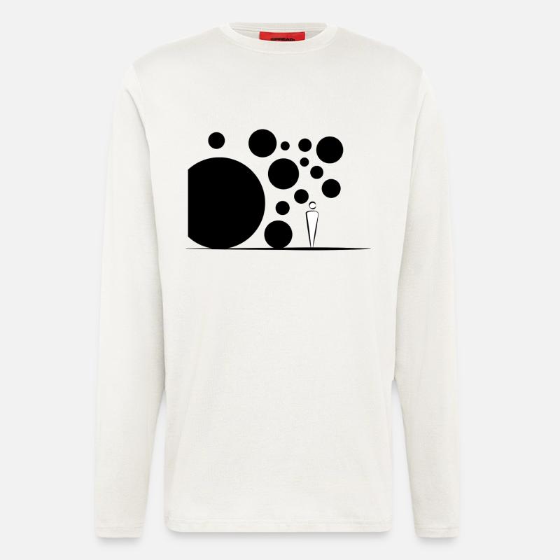Eindrücke s - Langarmshirt - made by SPREAD  - OFF WHITE