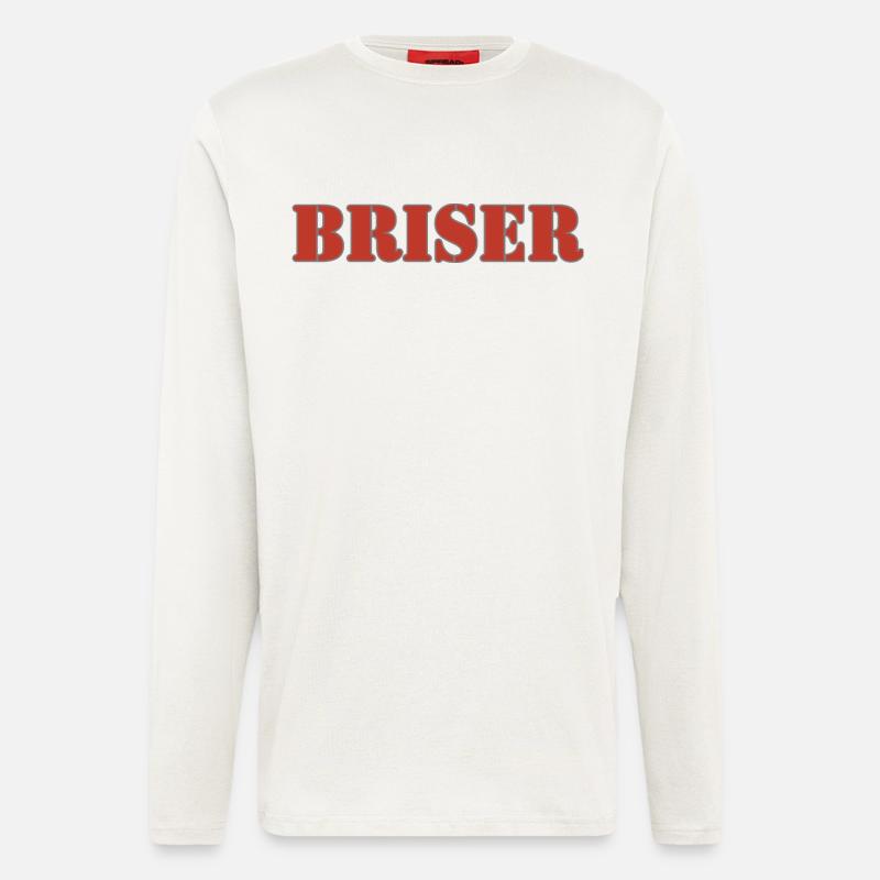 break - Longsleeve - made by SPREAD  - OFF WHITE