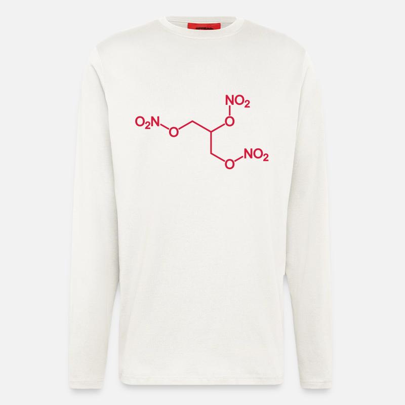 dynamite (nitroglycerin) - Longsleeve - made by SPREAD  - OFF WHITE