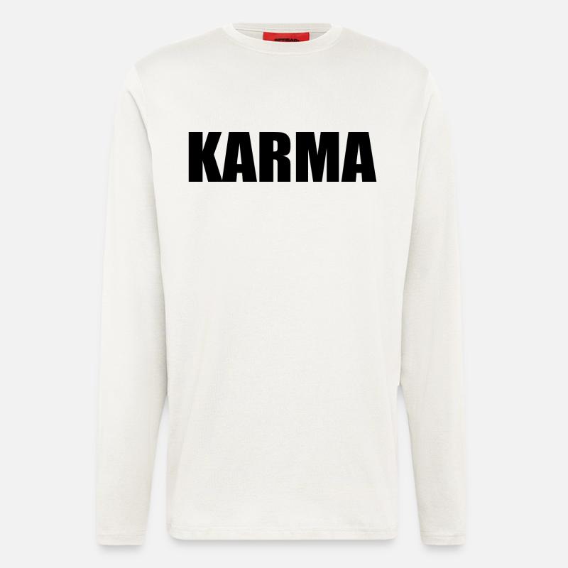 Karma - Langarmshirt - made by SPREAD  - OFF WHITE