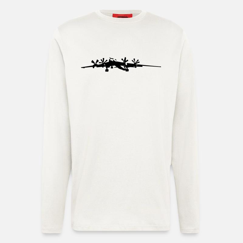 tu_95 - Longsleeve - made by SPREAD  - OFF WHITE