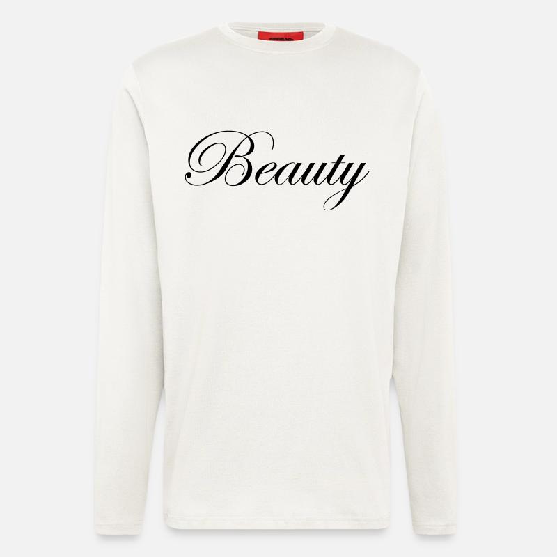 beauté - Manches longues bio décontracté fabriqué en UE - OFF WHITE