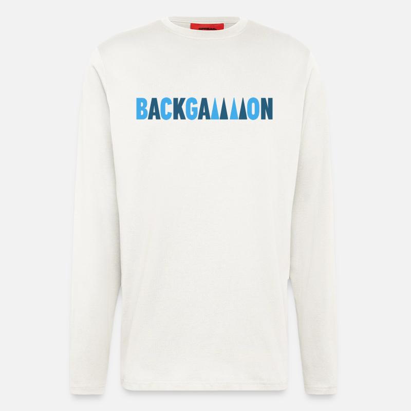 backgammon - Longsleeve - made by SPREAD - OFF WHITE